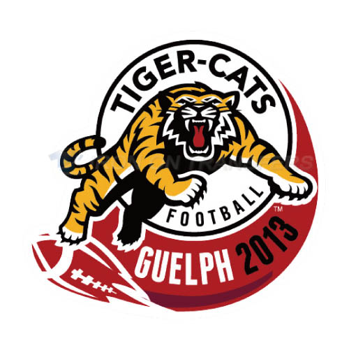 Hamilton Tiger-Cats Iron-on Stickers (Heat Transfers)NO.7598